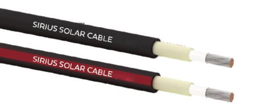 Sirius Solar Cable H1Z2Z2-K (1.5kV DC) 1x6mm